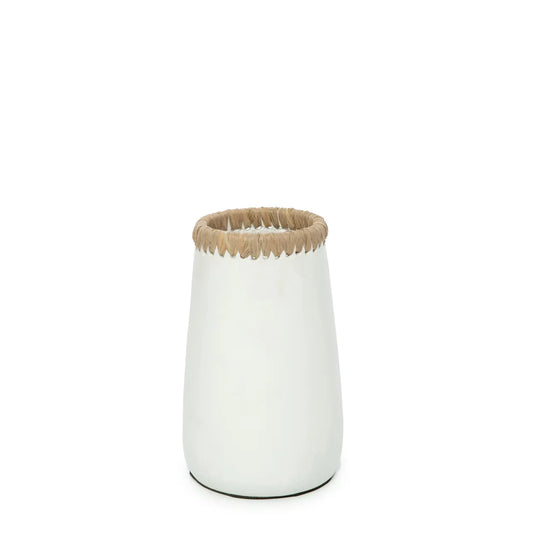 The Sneaky Vase - White Natural - S - Remood furniture living