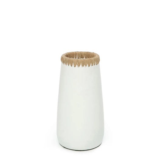 The Sneaky Vase - White Natural - M - Remood furniture living
