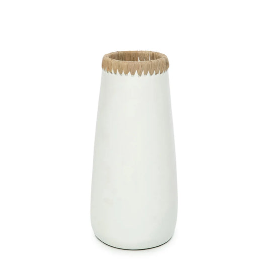 The Sneaky Vase - White Natural - L - Remood furniture living