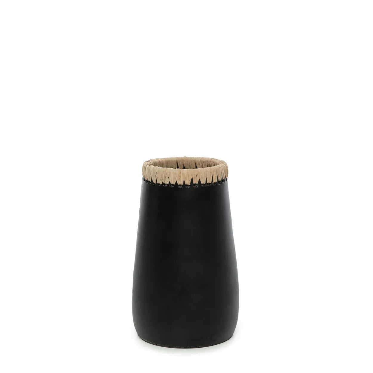 The Sneaky Vase - Black Natural - S - Remood furniture living