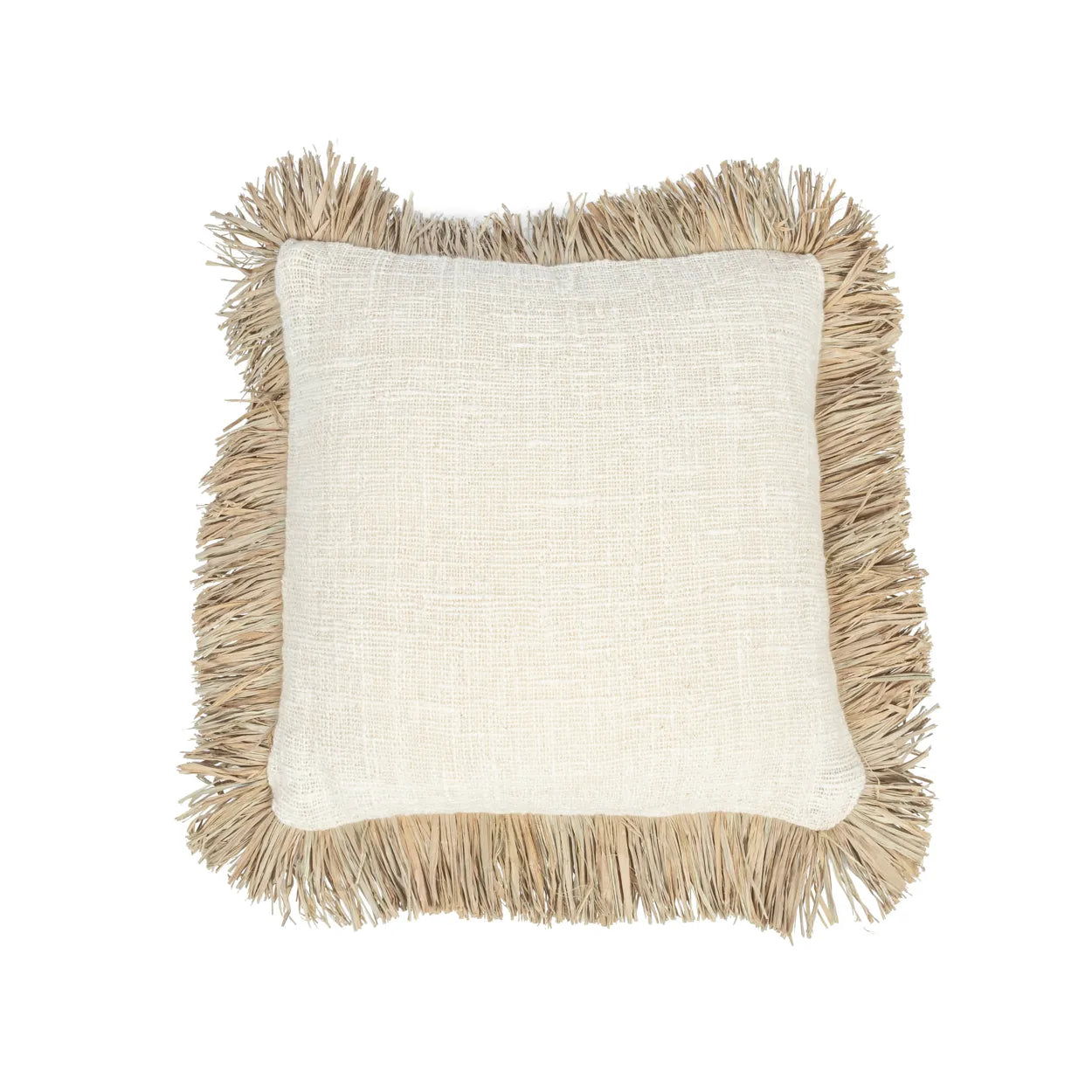 The Saint Tropez Cushion Cover - Natural White - 40x40 - Remood furniture living