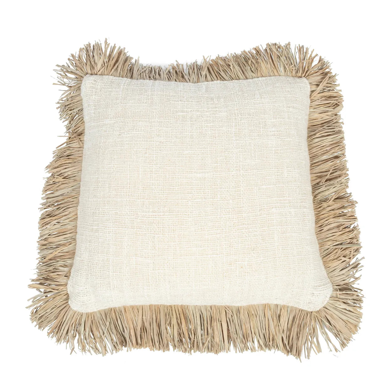 The Saint Tropez Cushion Cover - Natural White - 60x60 - Remood furniture living