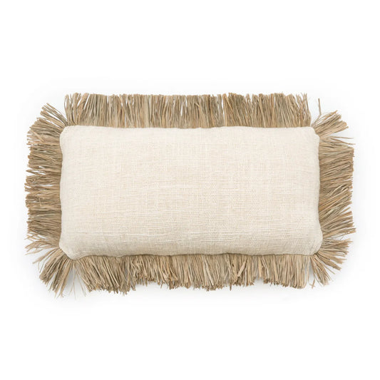 The Saint Tropez Cushion Cover - Natural White - 30x50 - Remood furniture living
