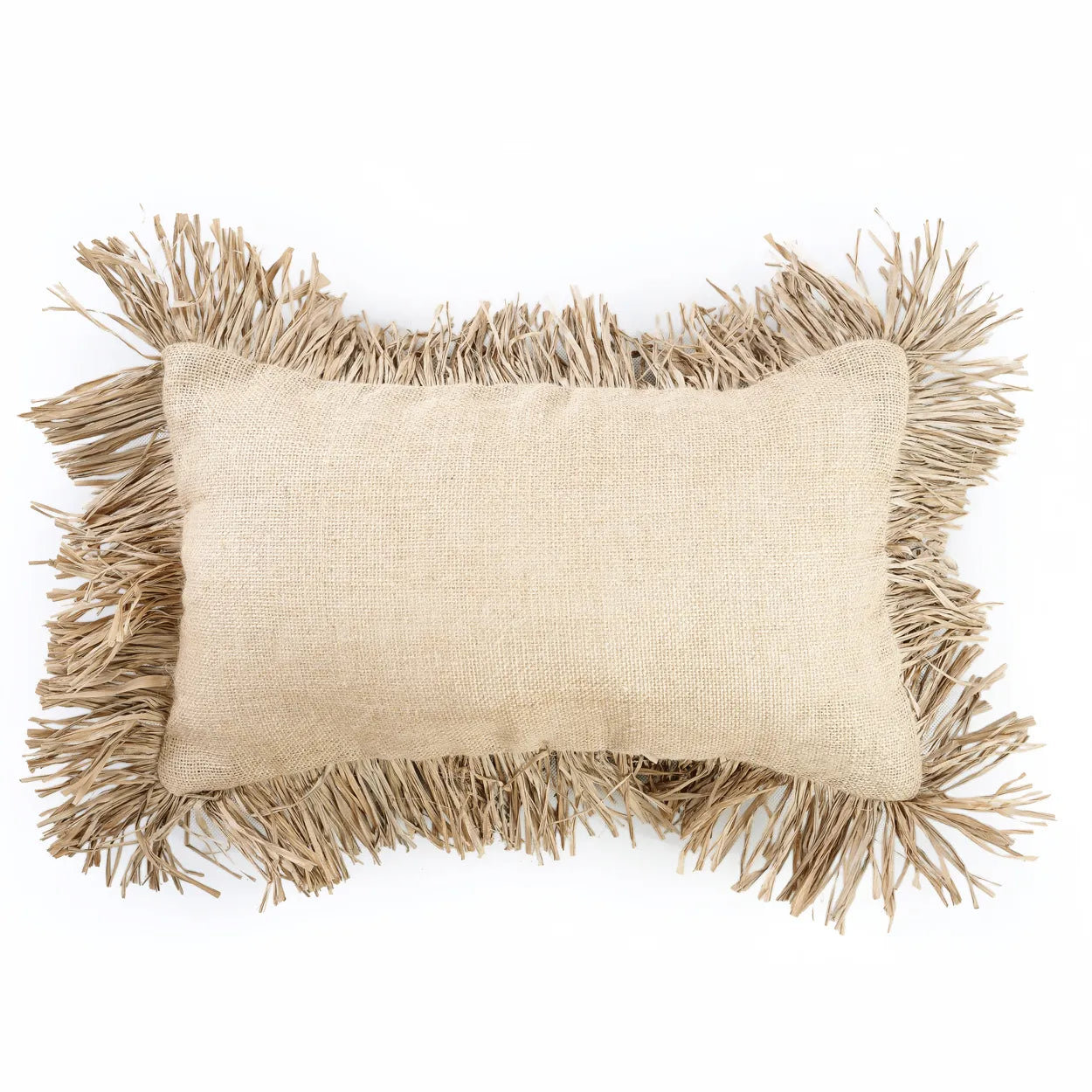 The Jute Bonita Cushion Cover - Natural - 30x50 - Remood furniture living