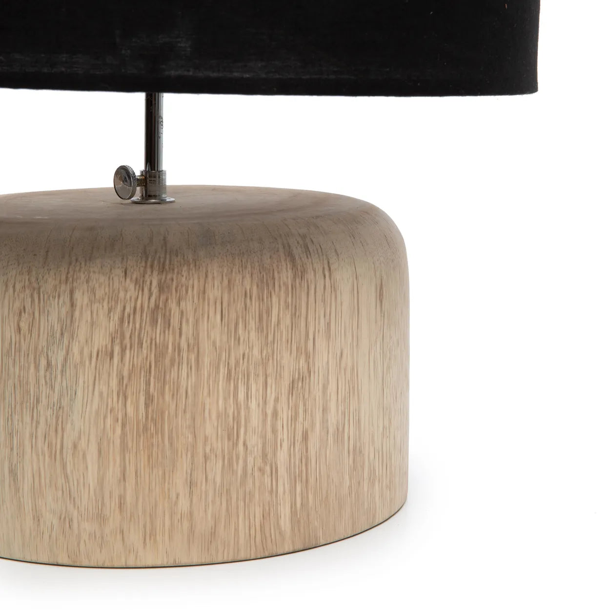 The Teak Wood Table Lamp Base - Natural - Remood furniture living
