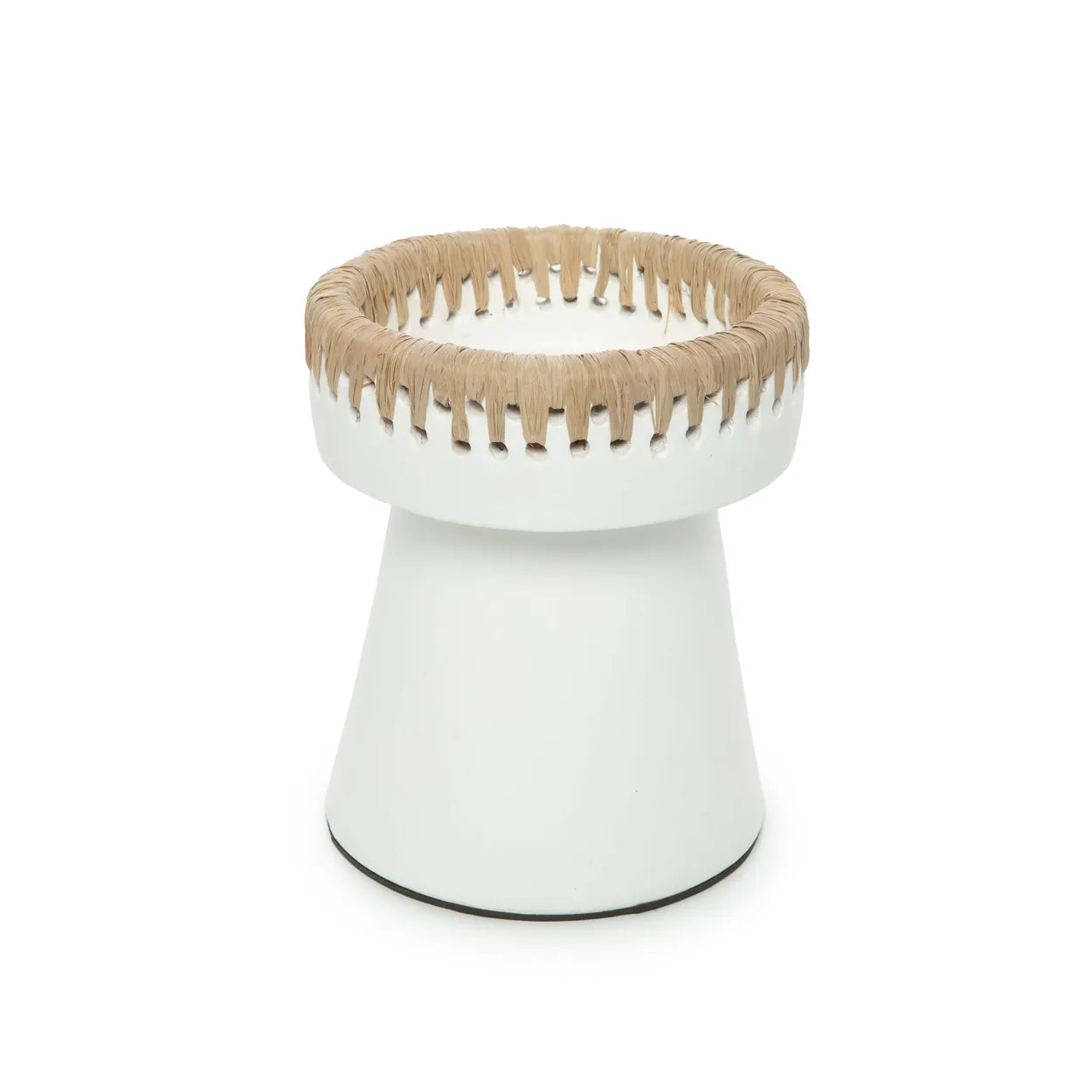 The Pretty Candle Holder - White Natural - M - Remood furniture living