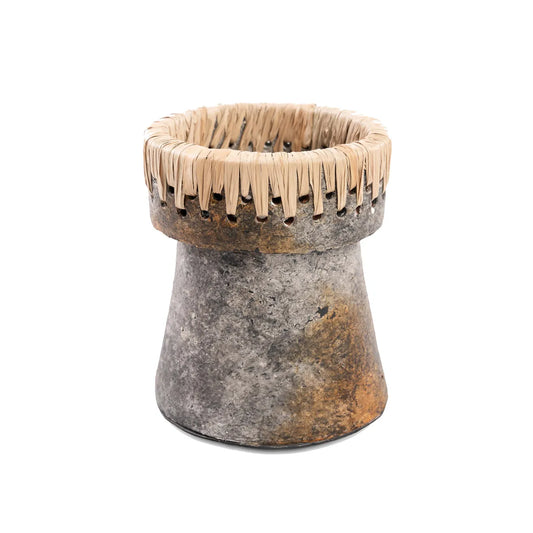 The Pretty Candle Holder - Antique Grey - M - Remood furniture living