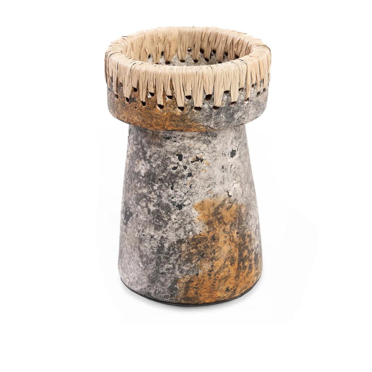 The Pretty Candle Holder - Antique Grey - L - Remood furniture living