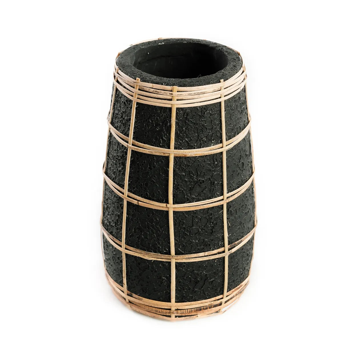 The Cutie Vase - Black Natural - S - Remood furniture living