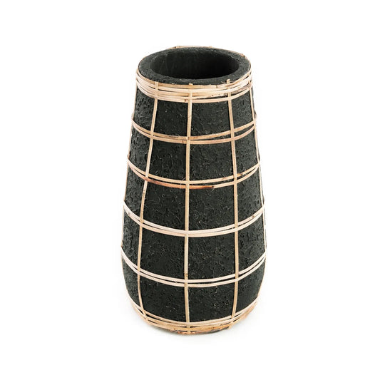 The Cutie Vase - Black Natural - M - Remood furniture living