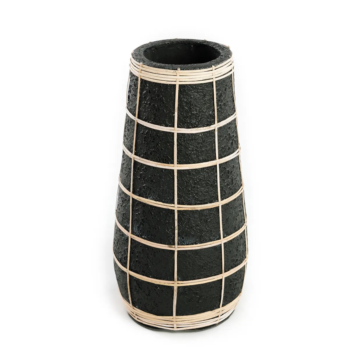 The Cutie Vase - Black Natural - L - Remood furniture living
