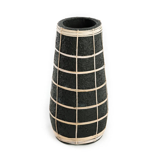 The Cutie Vase - Black Natural - L - Remood furniture living