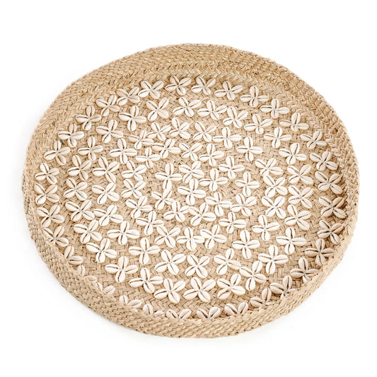 The Costa Shell Plate - Natural White - M - Remood furniture living