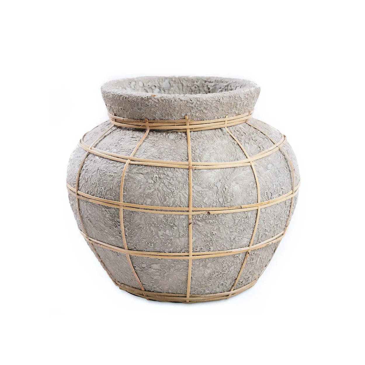 The Belly Vase - Concrete Natural - M - Remood furniture living