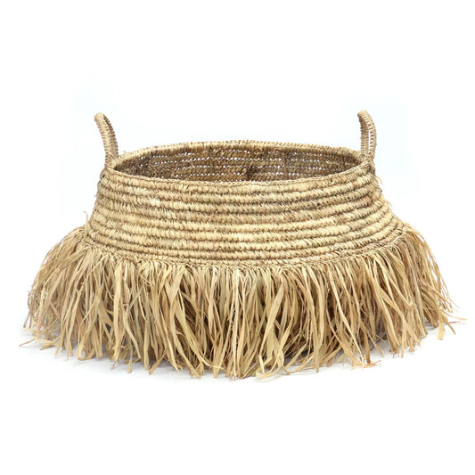 The Raffia Deluxe Baskets - Natural - Large - Remood furniture living