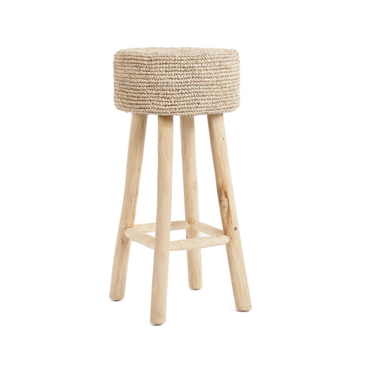 The Raffia Bar Stool - Remood furniture living