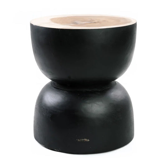 The Karbun Stool - Black Natural - Remood furniture living