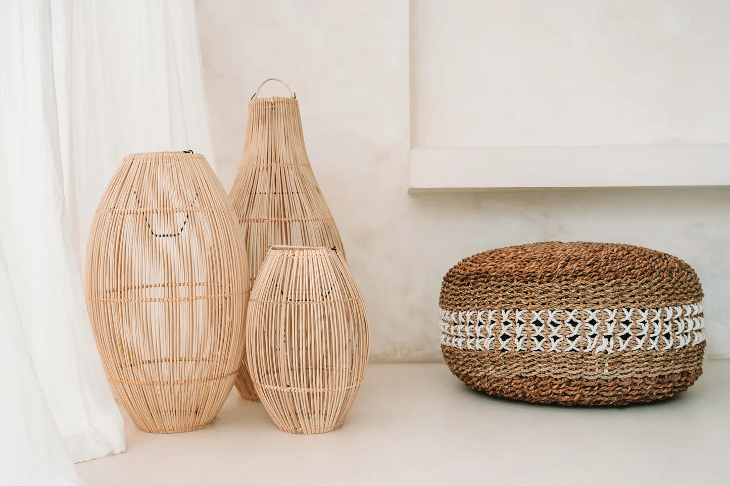 The Macrame Pouffe - Remood furniture living