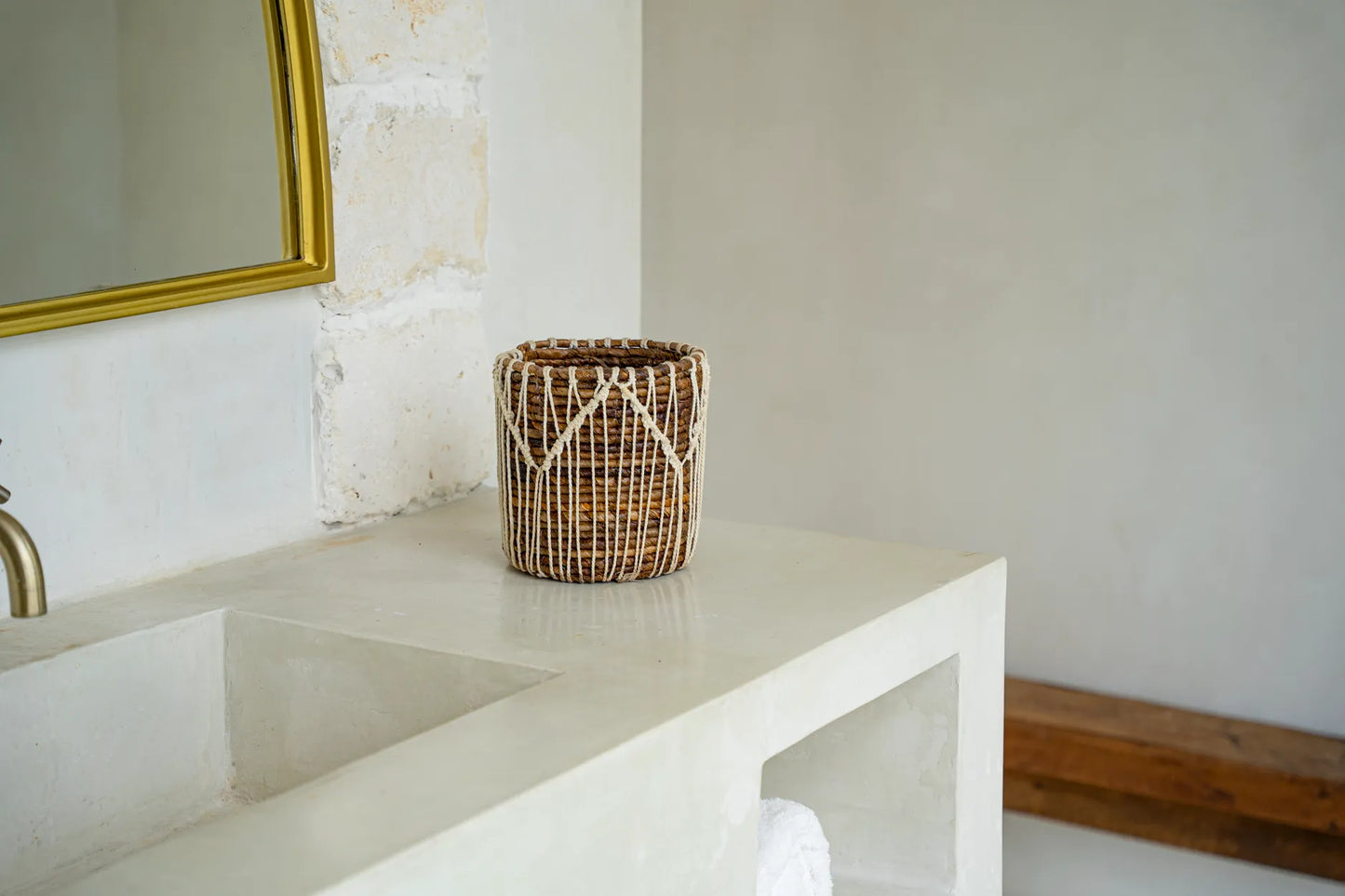 The Macra-mazing Basket - Natural White - S - Remood furniture living