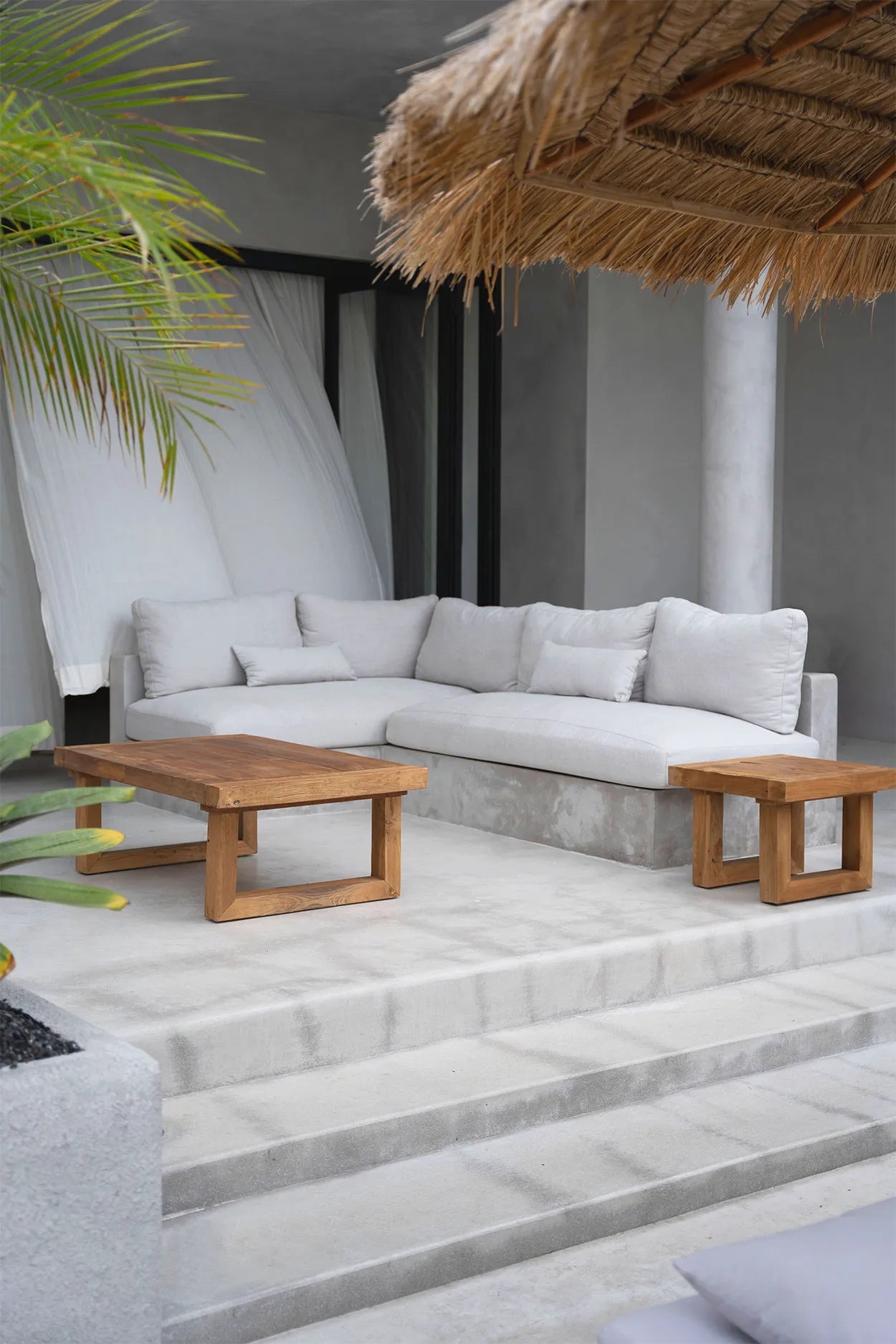 The Reclaimed Teak Coffee Table - Natural - Remood furniture living