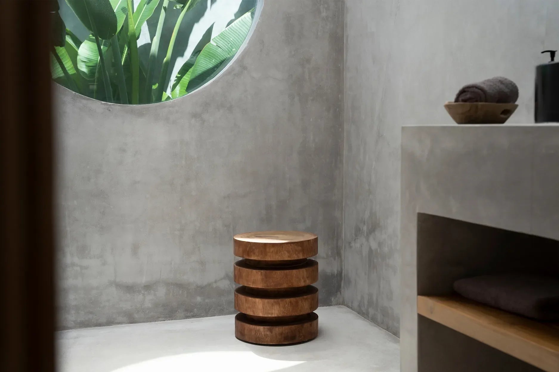 The Massaka Stool - Natural - Remood furniture living