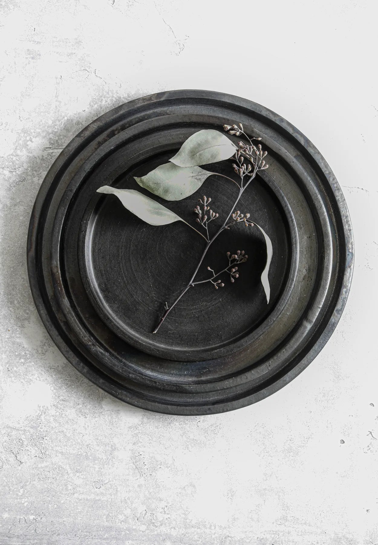 The Burned Plate - Black - L - Remood furniture living