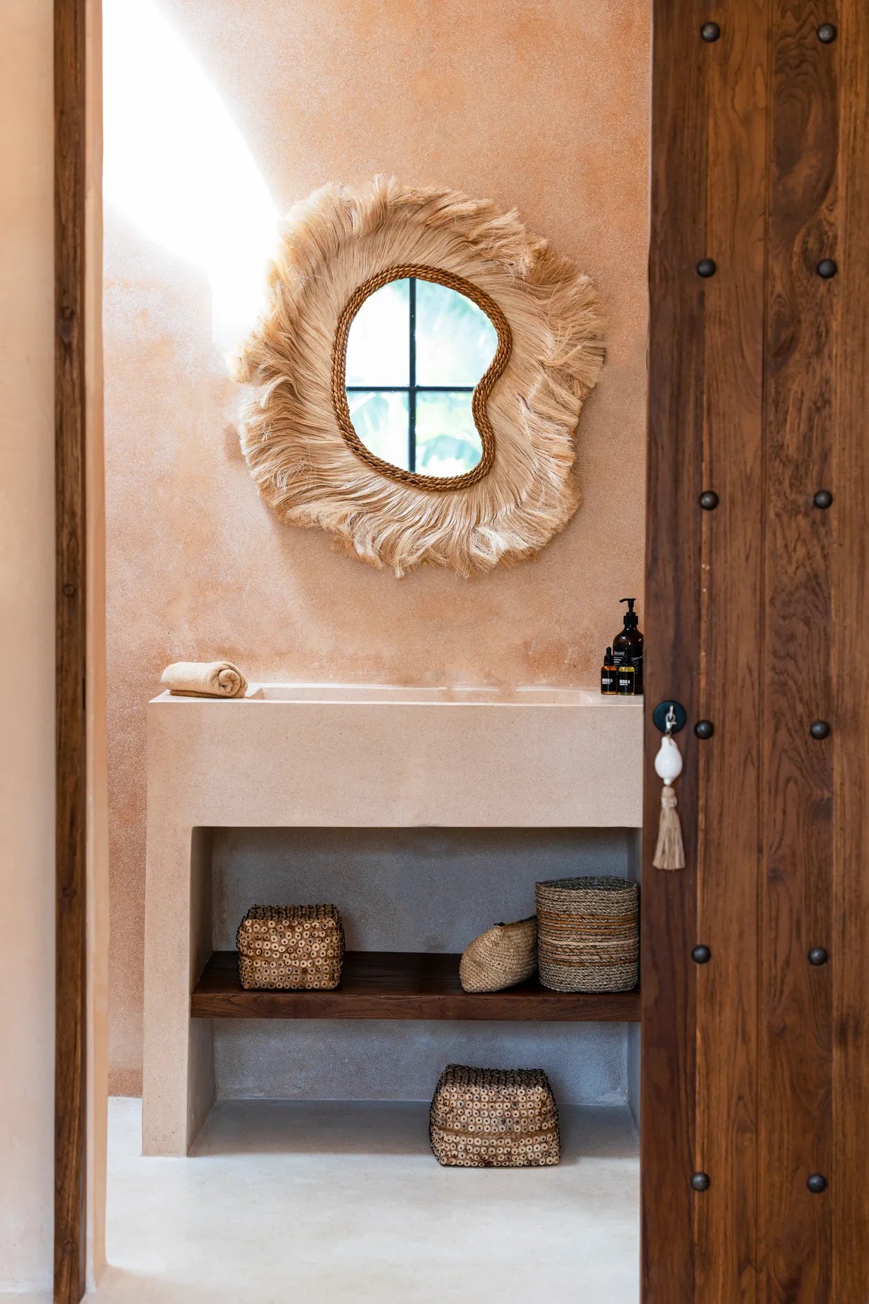 The La Principessa Mirror - Natural - L - Remood furniture living