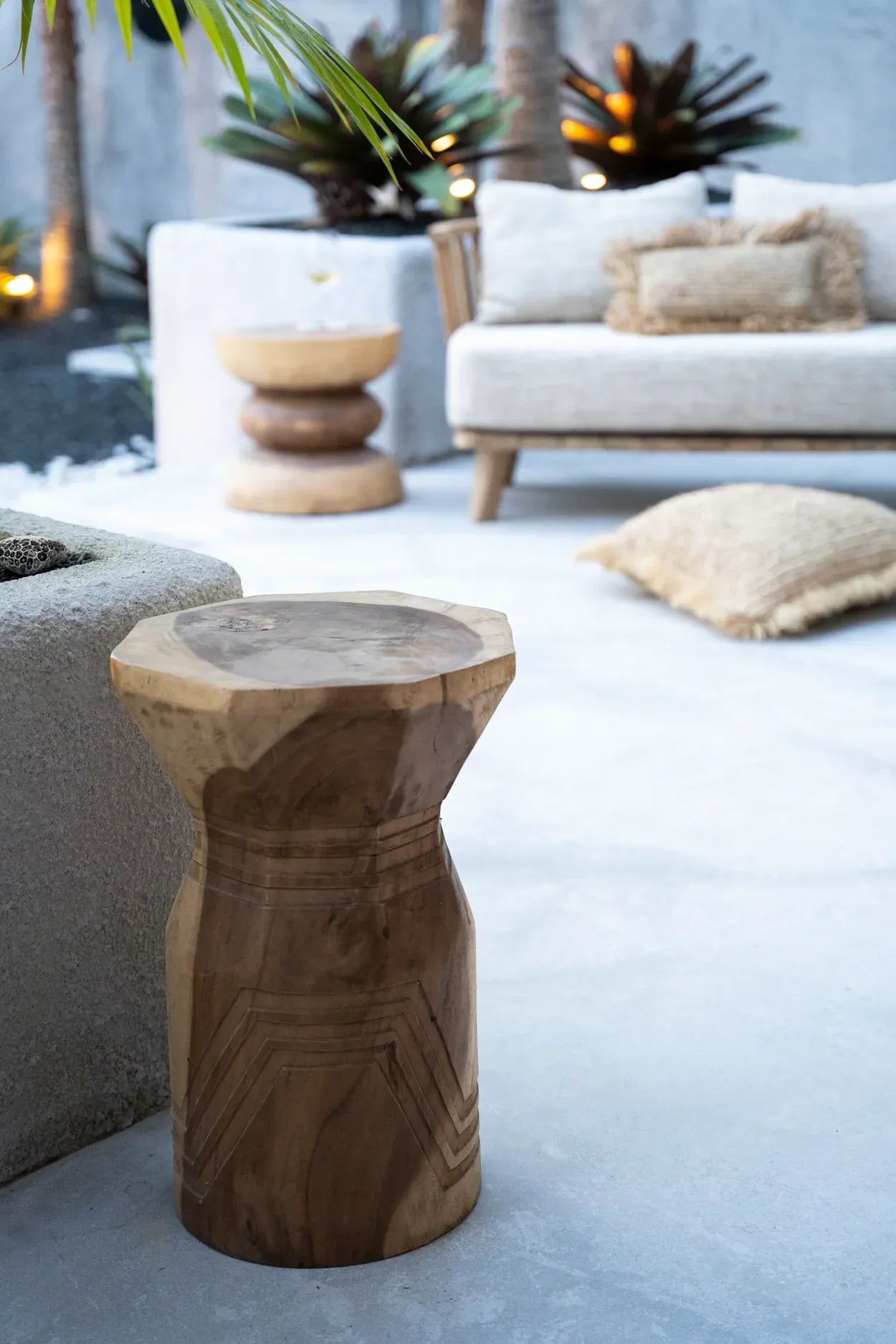 The Bloom Stool - Natural - Remood furniture living
