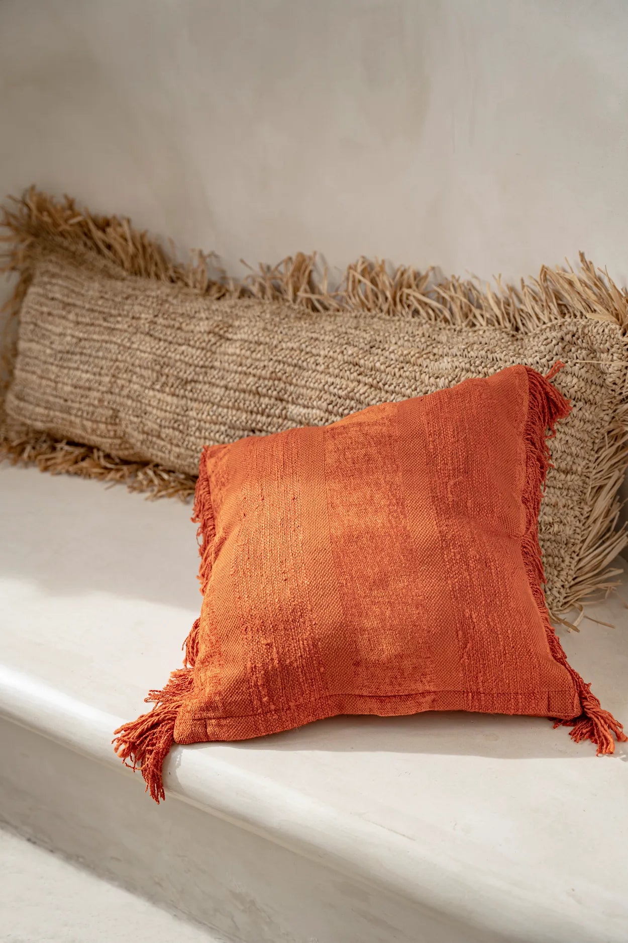 The Oh My Gee Cushion Cover - Rust Velvet - 40x40 - Remood furniture living