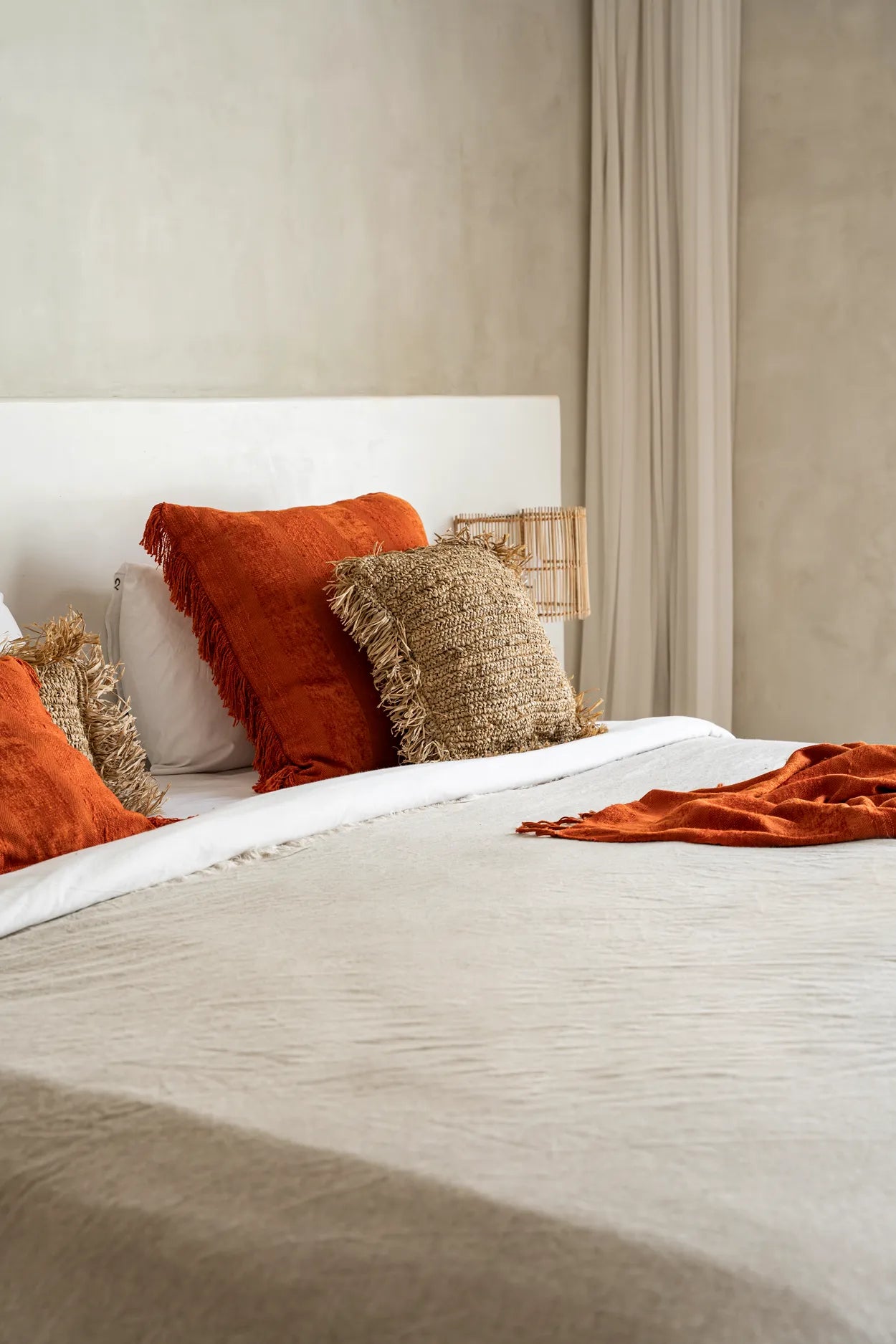 The Oh My Gee Cushion Cover - Rust Velvet - 60x60 - Remood furniture living