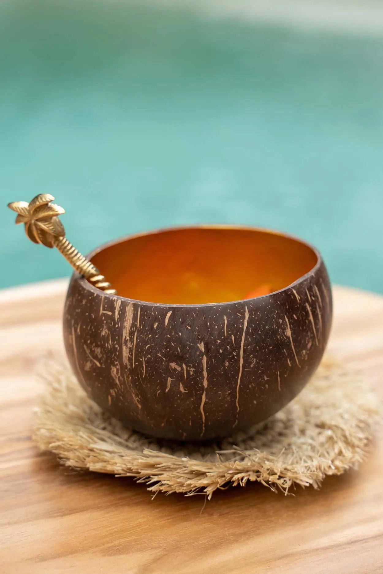 The Coco Food Bowl - Natural Gold - Remood furniture living