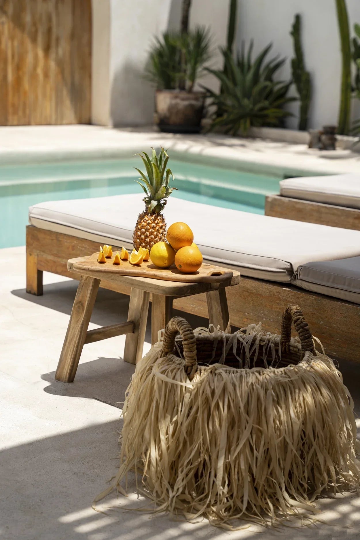 The Raffia Basket - L - Remood furniture living