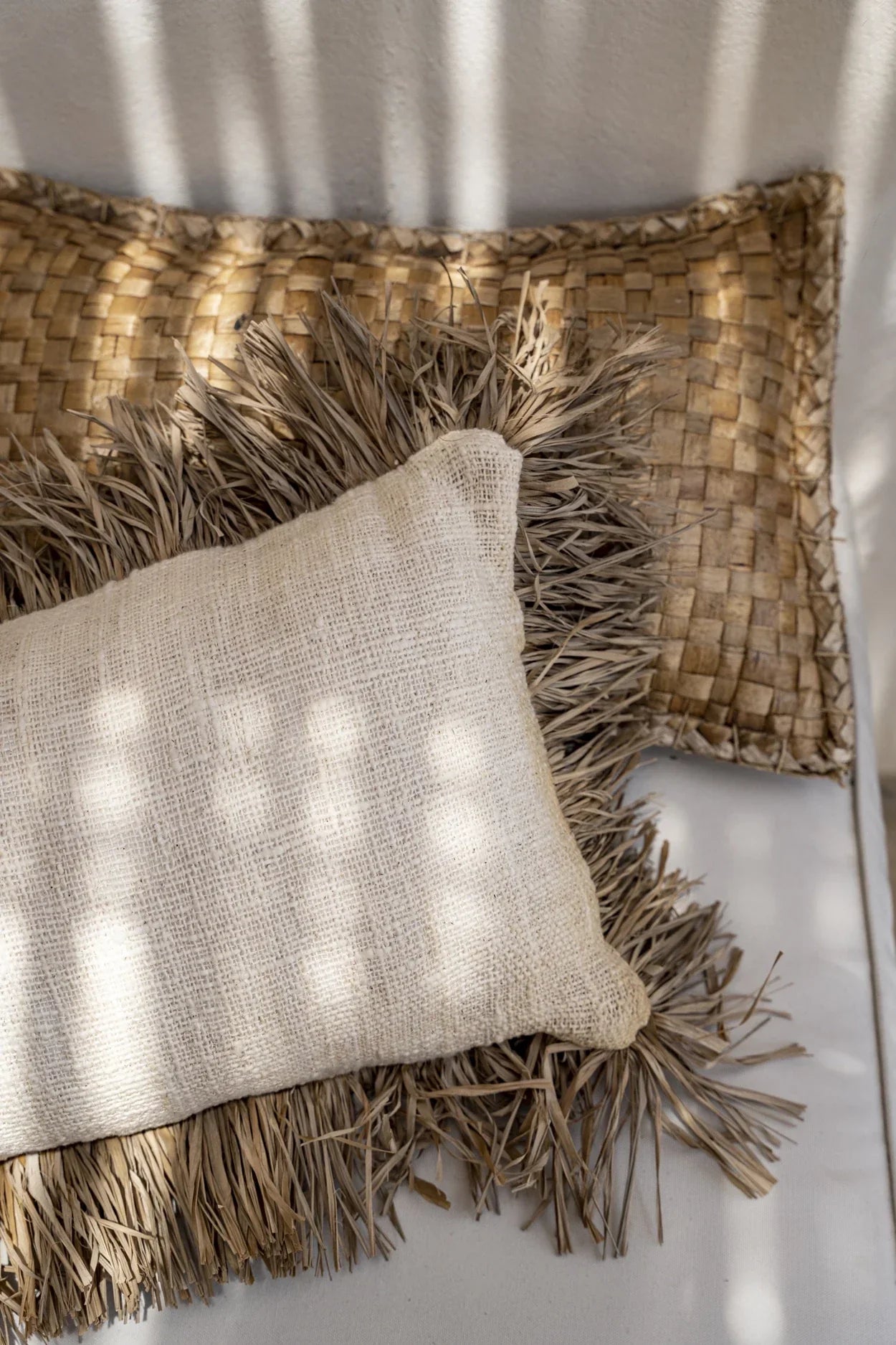 The Saint Tropez Cushion Cover - Natural White - 30x50 - Remood furniture living