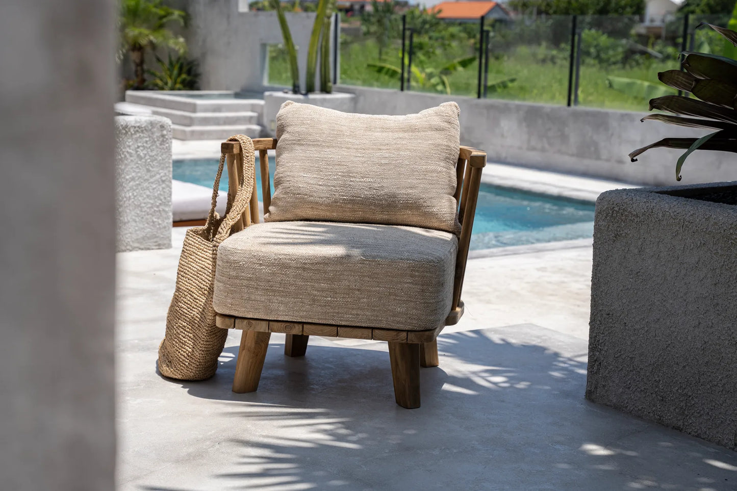 The Malawi One Seater - Natural Beige - Remood furniture living