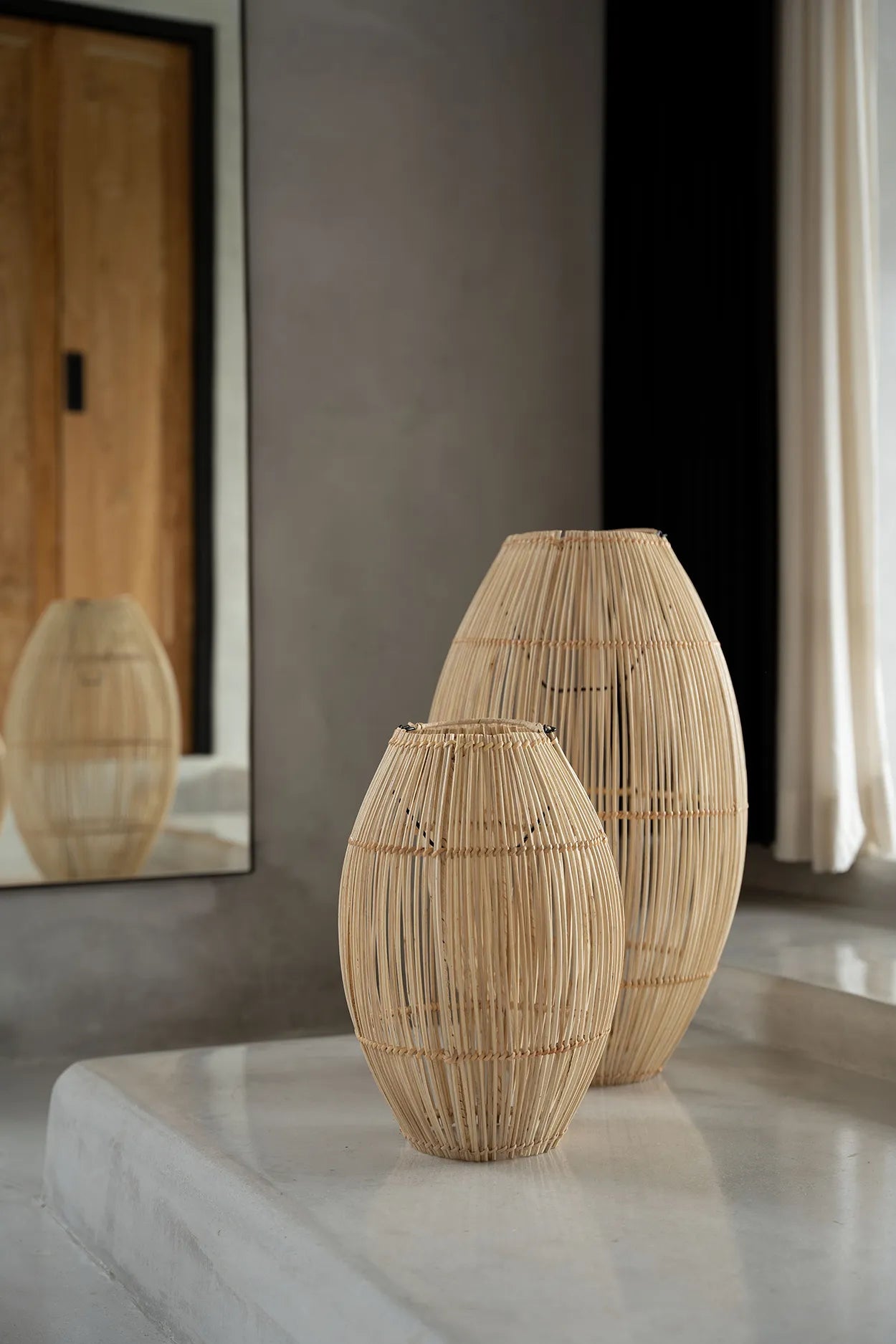 The Zuri Pendant - Natural - L - Remood furniture living