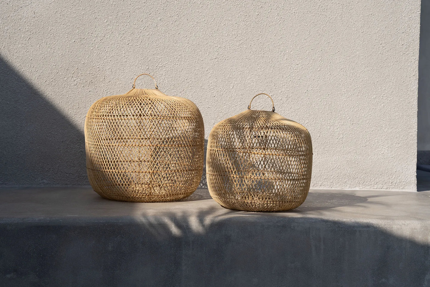 The Batu Bolong Pendant - Natural - M - Remood furniture living