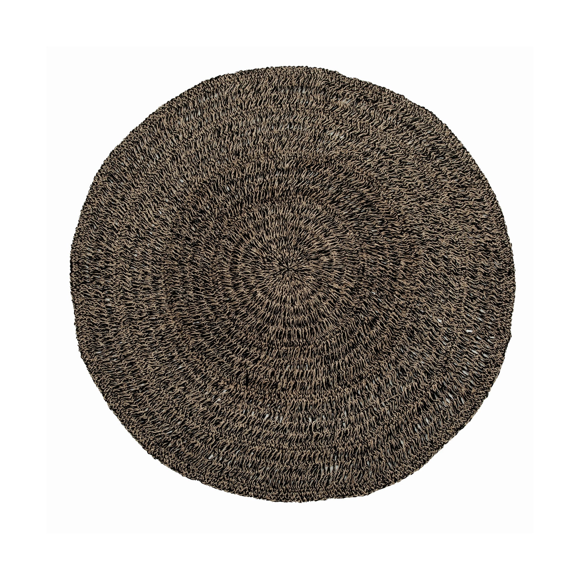 The Seagrass Carpet - Natural Black - 150 - Remood furniture living