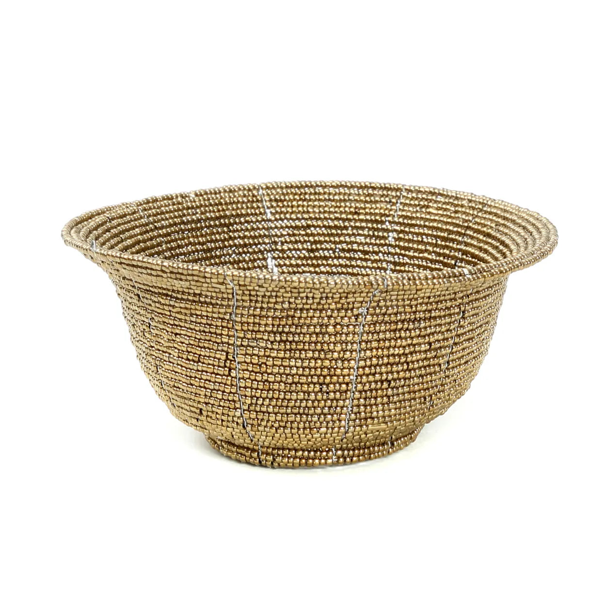 The Beaded Bowl Low - Gold - S - Remood furniture living