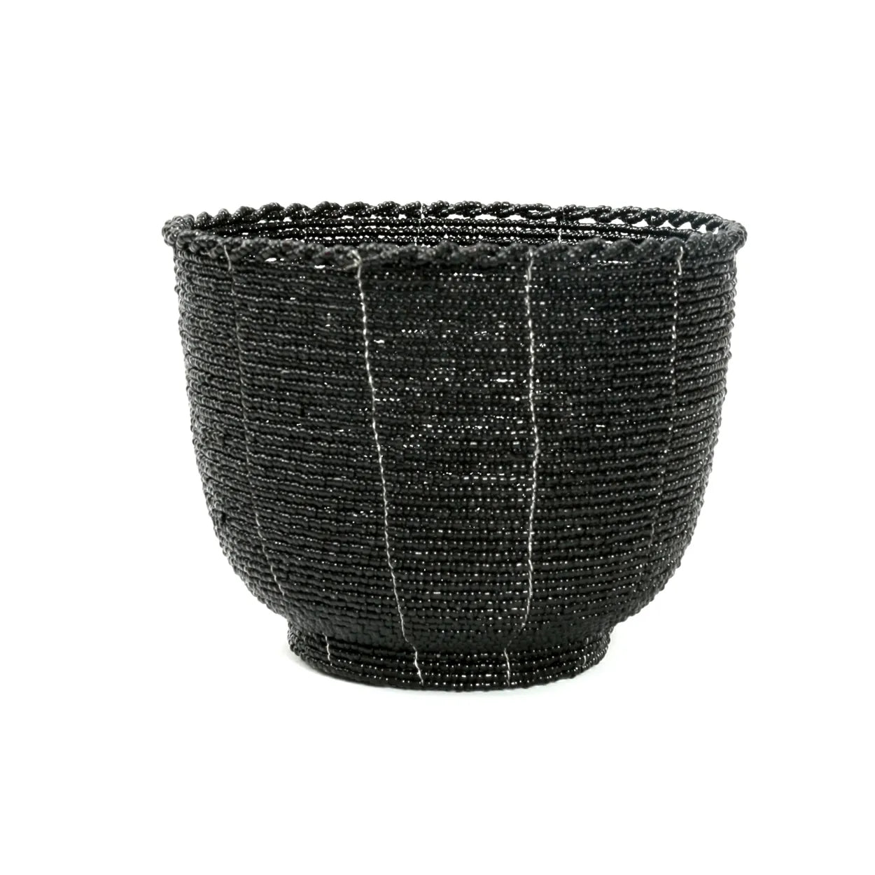 The Beaded Candy Bowl - Black - M - Remood furniture living