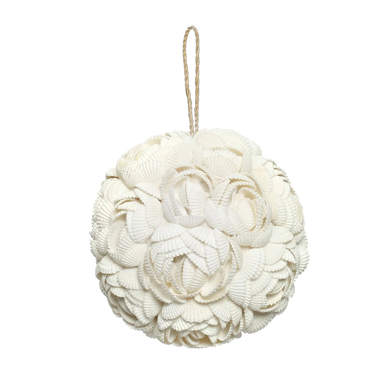 The Rose Shell Ball - White - L - Remood furniture living