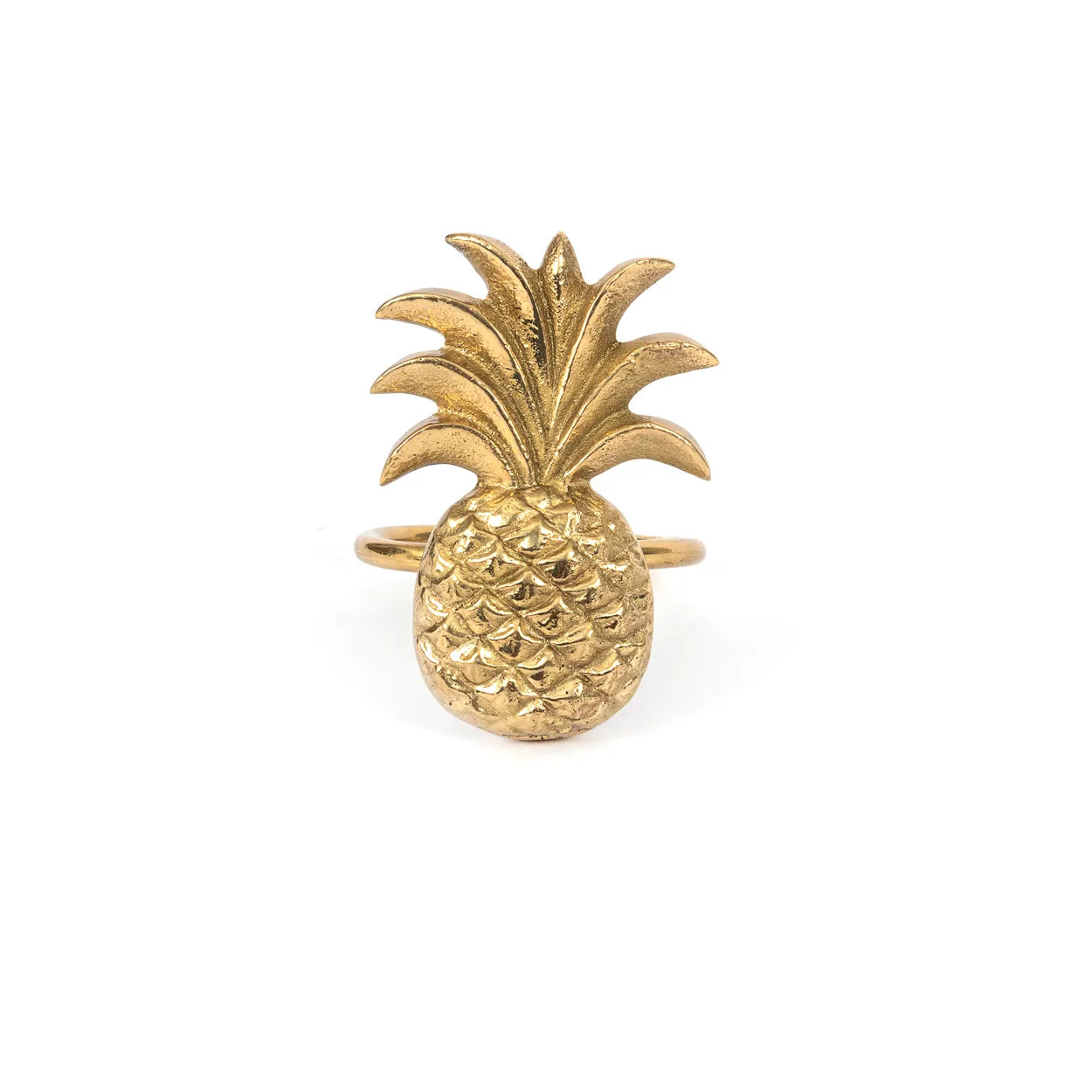The Pineapple Napkin Ring - Gold - Remood furniture living