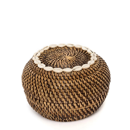 The Colonial Peek-a-Boo Basket - Natural Brown - S - Remood furniture living
