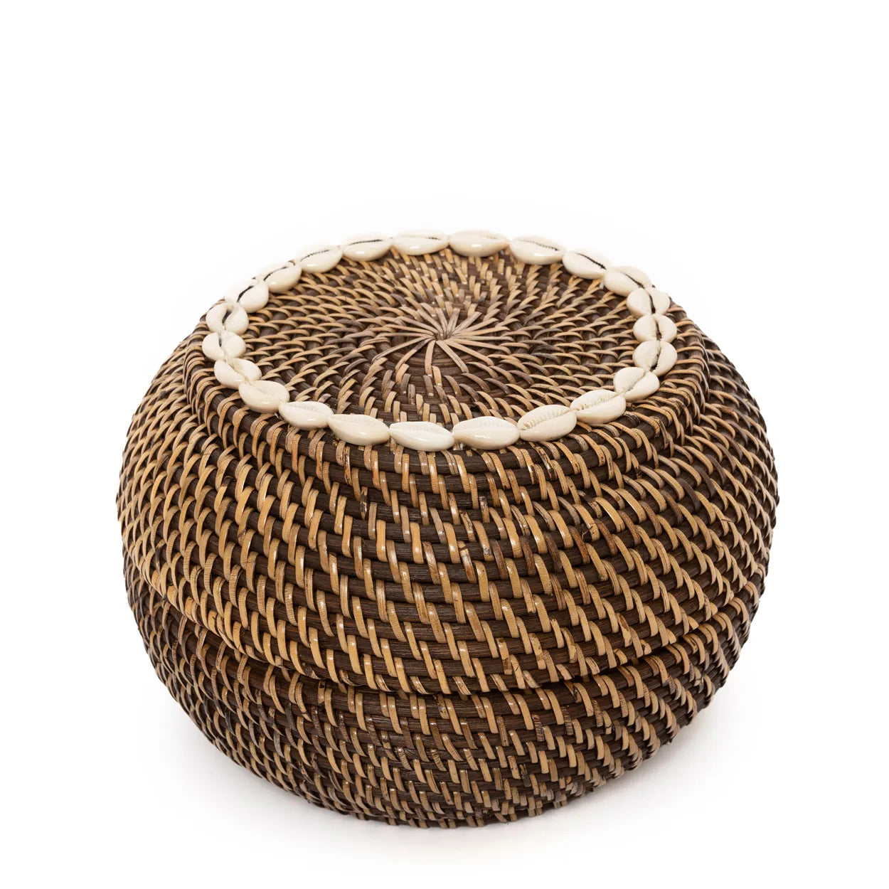 The Colonial Peek-a-Boo Basket - Natural Brown - M - Remood furniture living