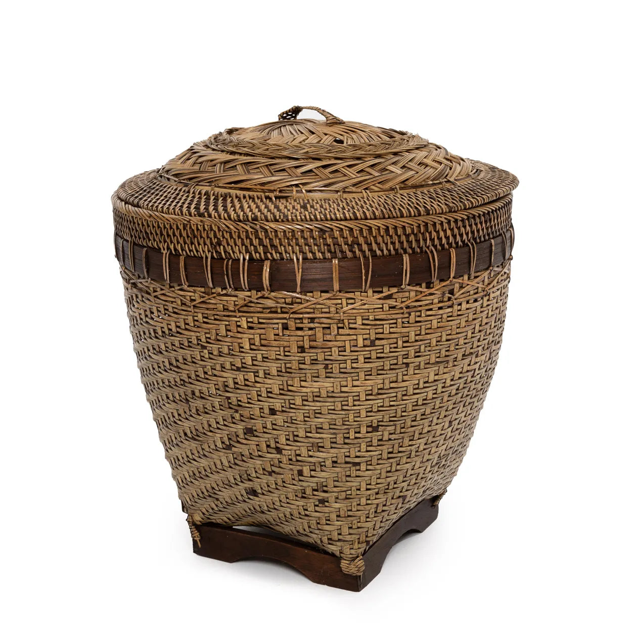 The Colonial Storage Basket - Natural Brown - M - Remood furniture living