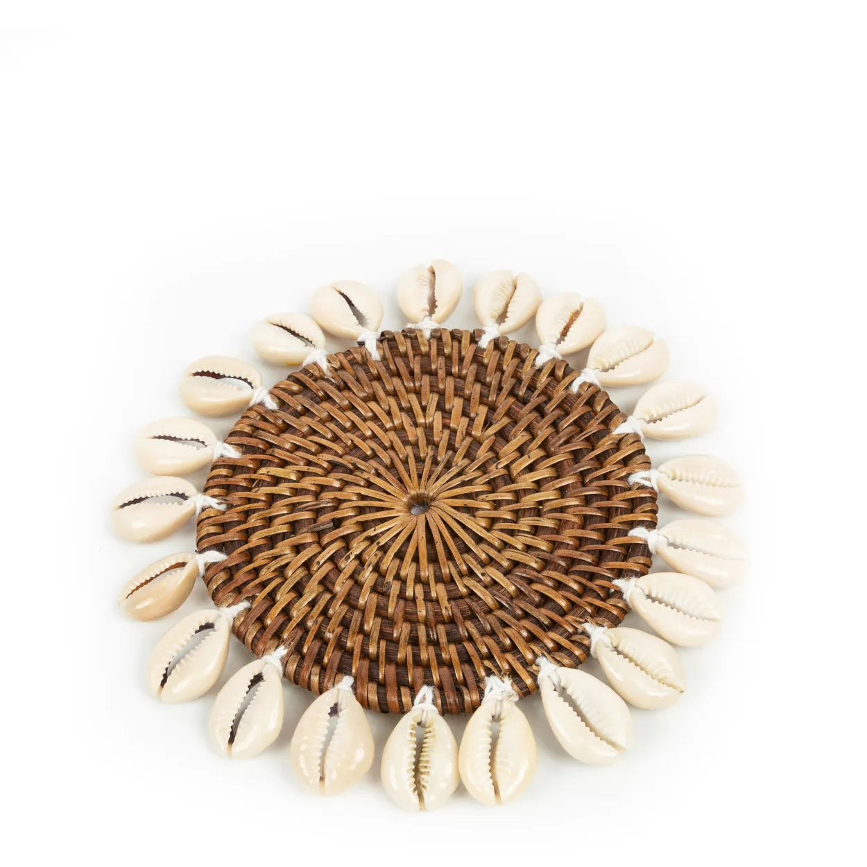 The Colonial Shell Coaster - Natural Brown - Remood furniture living