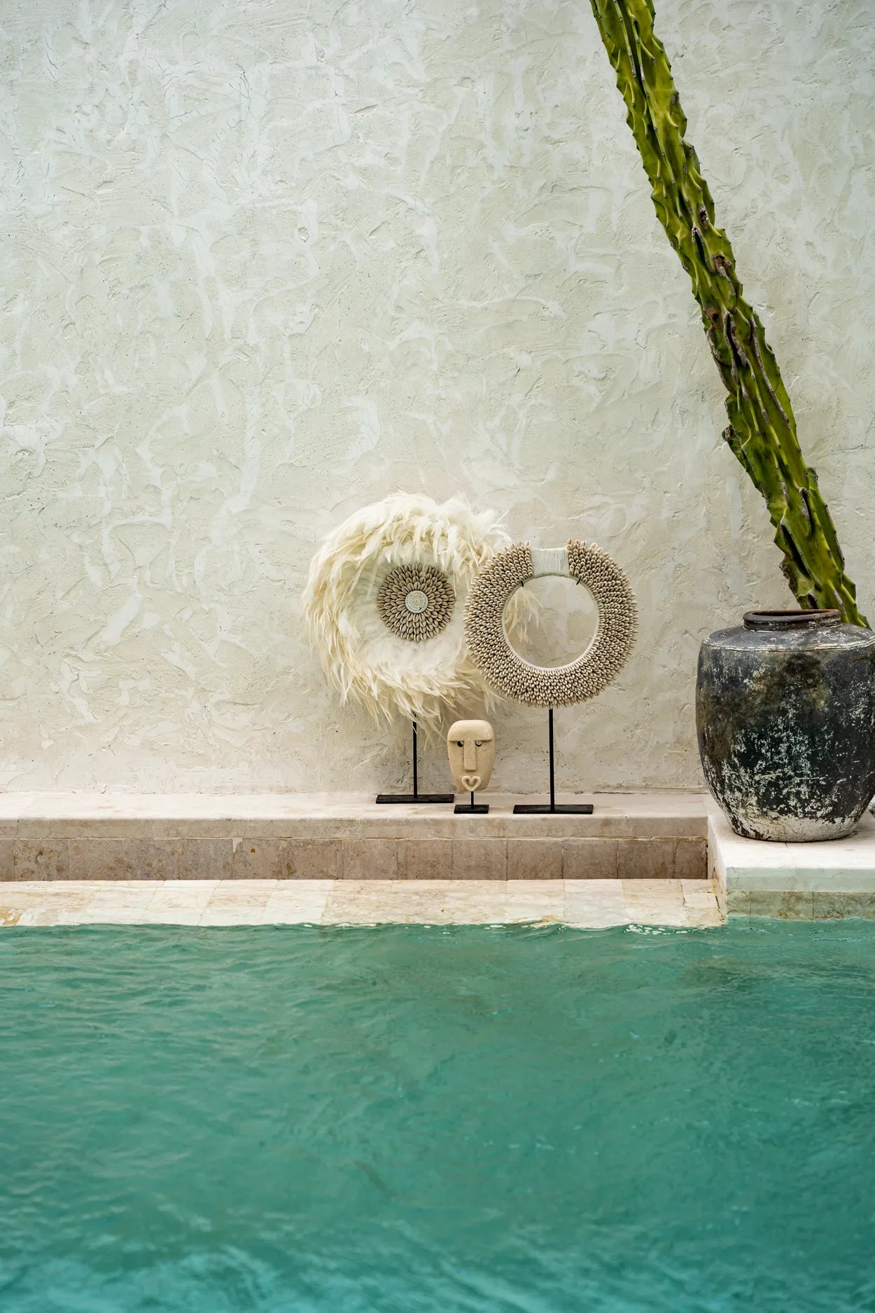 The Sumba Stone #19 on Stand - Remood furniture living