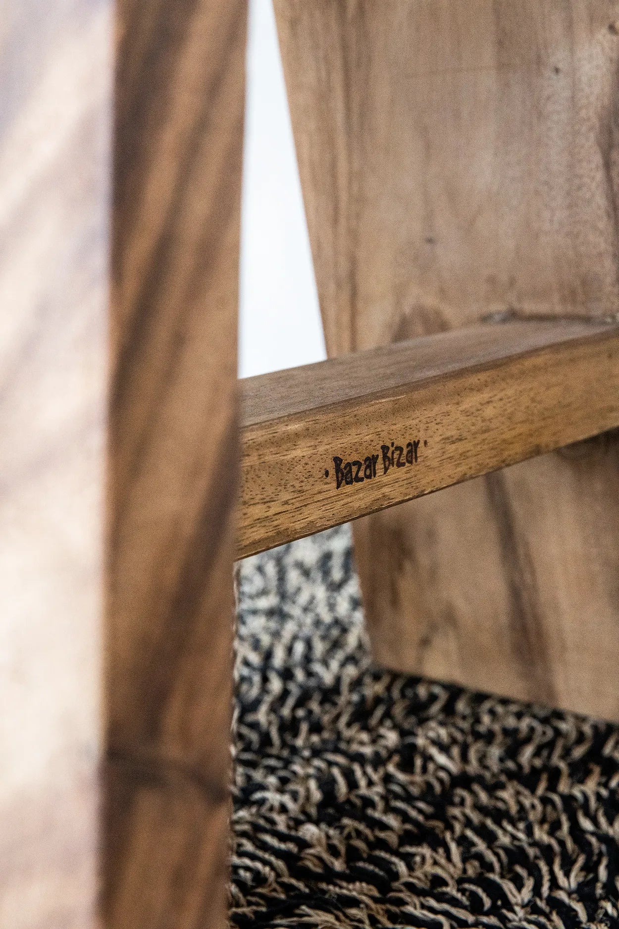 The Seagrass Carpet - Natural Black - 180x240 - Remood furniture living