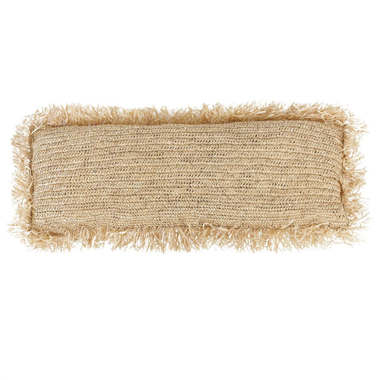 The Raffia Cushion Cover Rectangular - Natural - 35x100 - Remood furniture living
