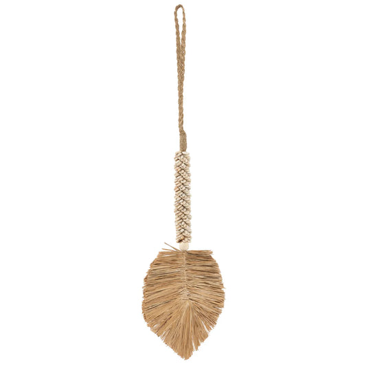 The Raffia Shell Tassel - Cream Natural - Remood furniture living
