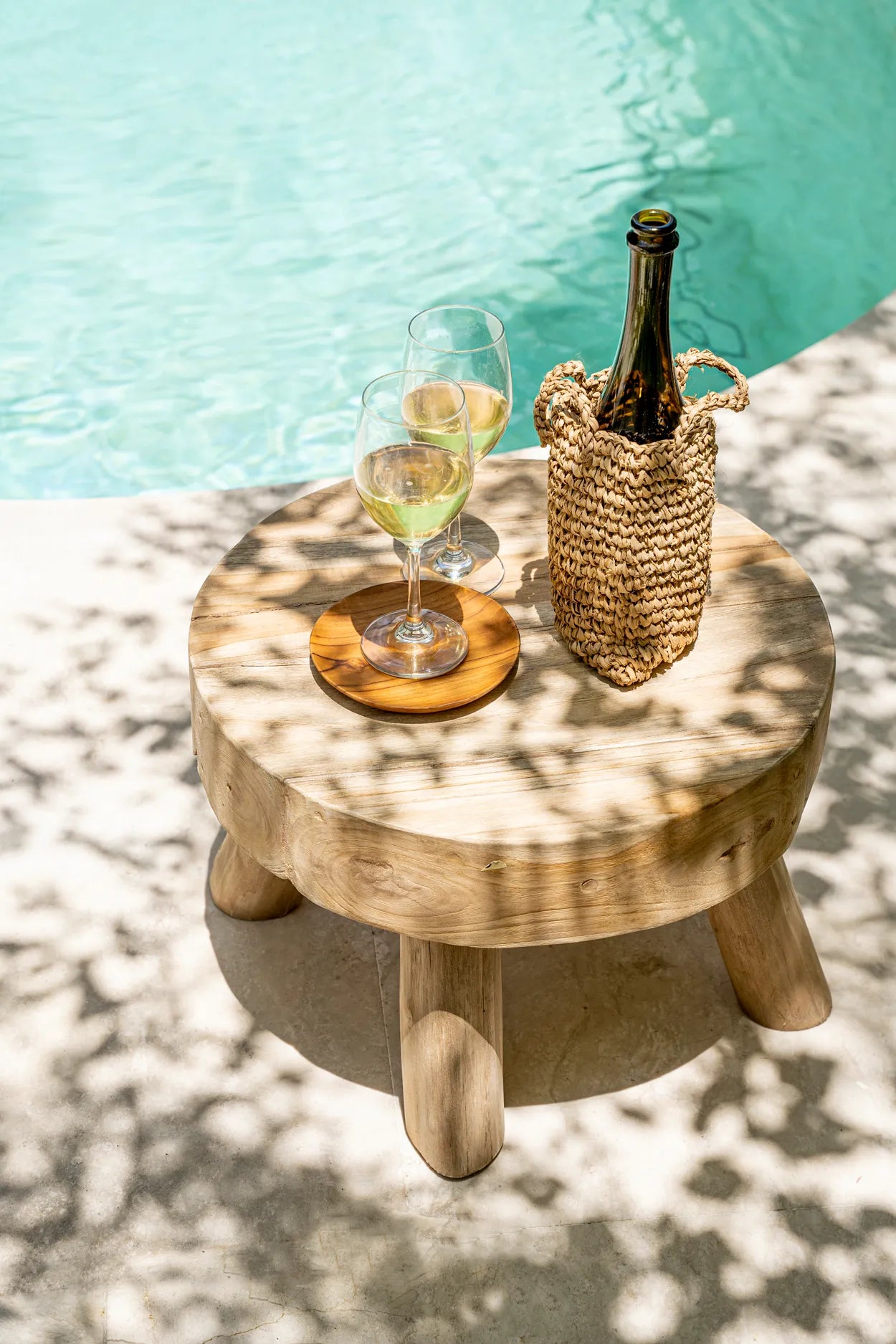 The Teak Root Round Plate - XS - Remood furniture living